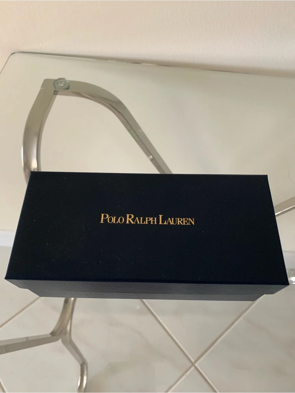 Ralph Lauren eyeglasses case in box